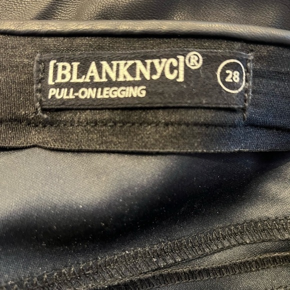 BLANKNYC  Vegan Leather Pull On Leggings - Picture 5 of 5
